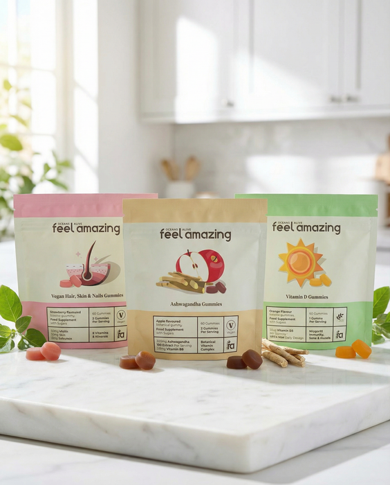 Feel Amazing Feel Amazing Ashwagandha | 60 Gummies | Pouch