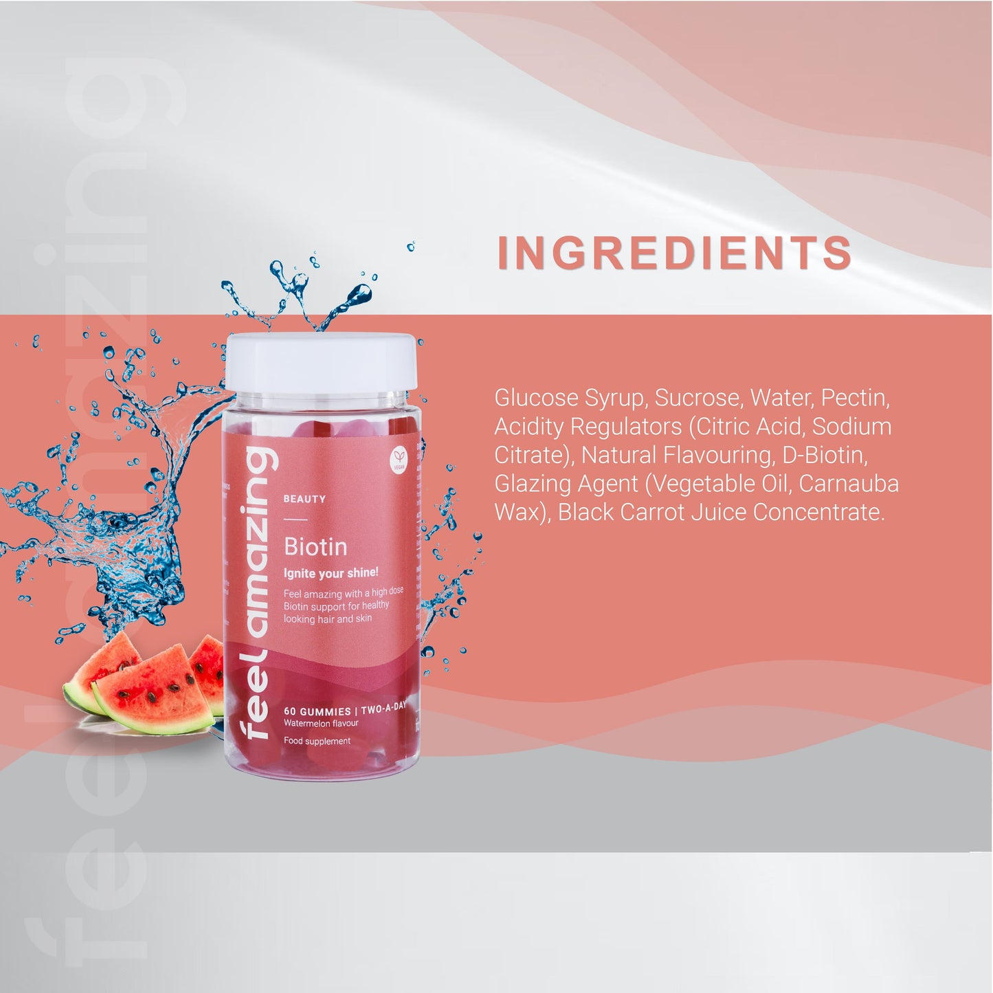 Feel Amazing Feel Amazing Biotin | 60 Gummies