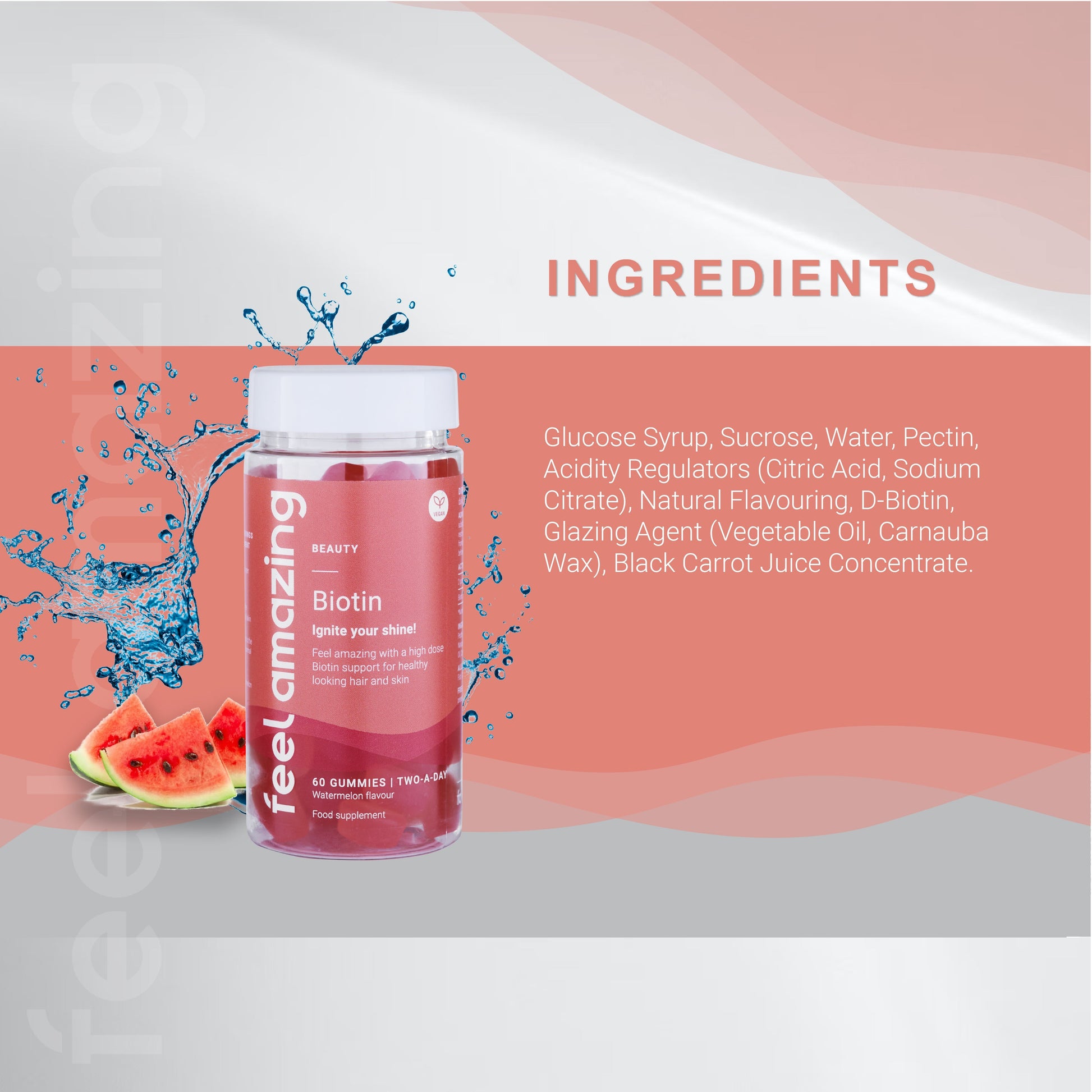 Feel Amazing Feel Amazing Biotin | 60 Gummies