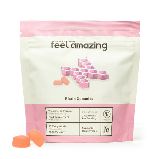 Feel Amazing Feel Amazing Biotin | 60 Gummies | Pouch