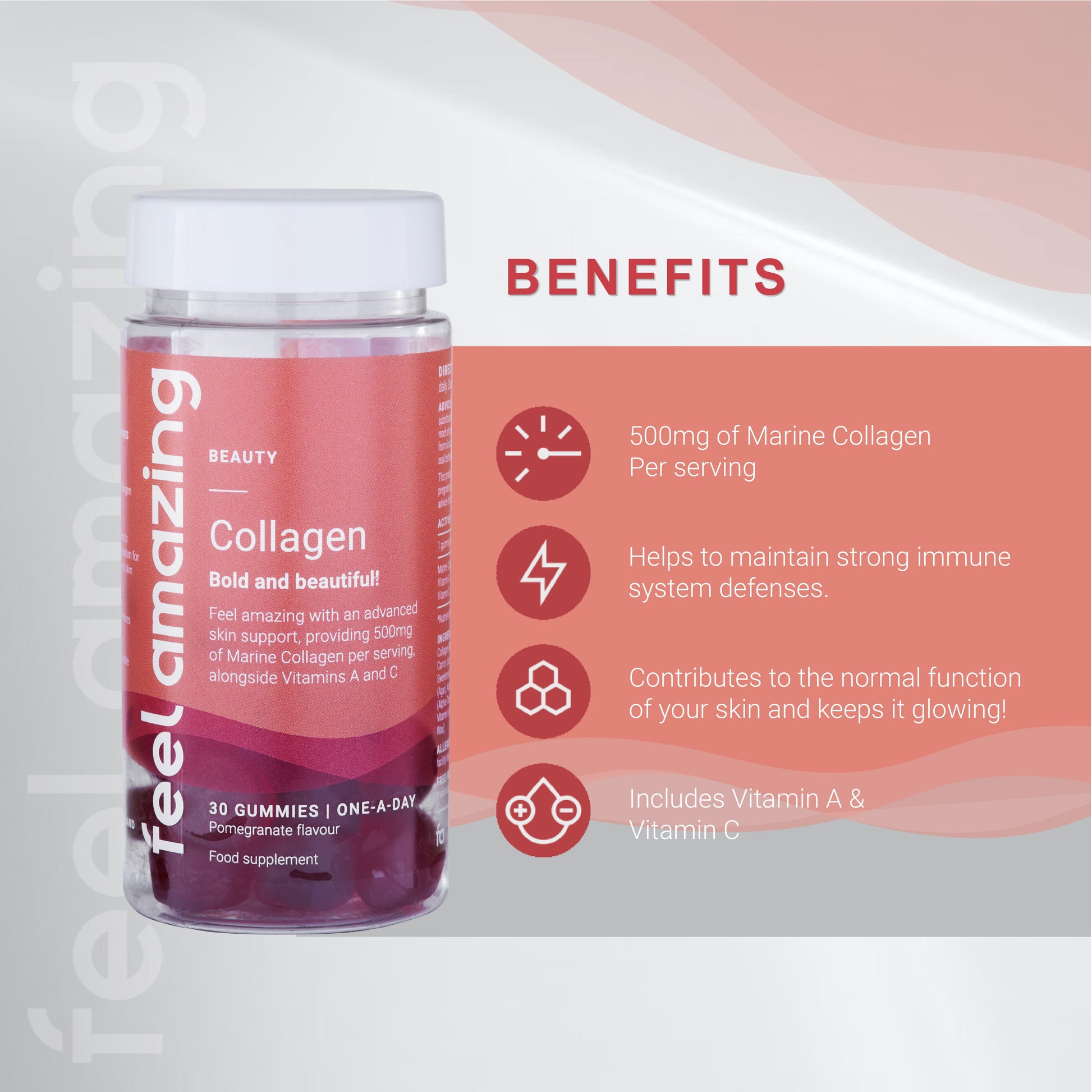 Feel Amazing Feel Amazing Collagen | 30 Gummies
