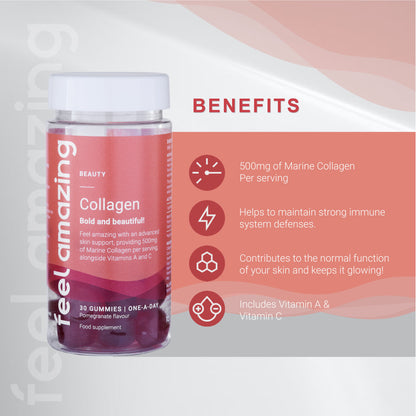 Feel Amazing Feel Amazing Collagen | 30 Gummies