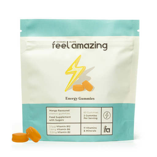 Feel Amazing Feel Amazing Energy Complex | 60 Gummies | Pouch