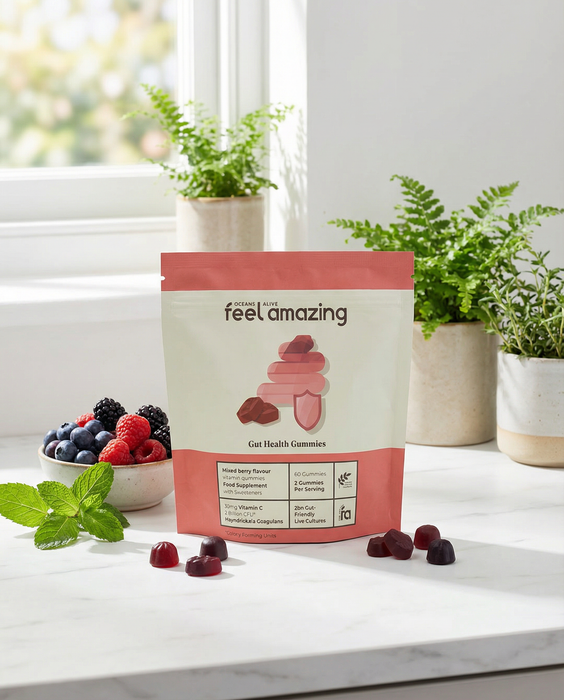 Feel Amazing Feel Amazing Gut Health | 60 Gummies | Pouch