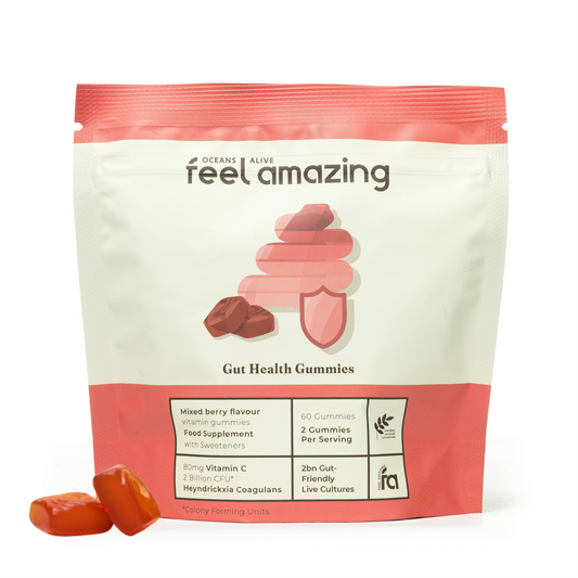Feel Amazing Feel Amazing Gut Health | 60 Gummies | Pouch