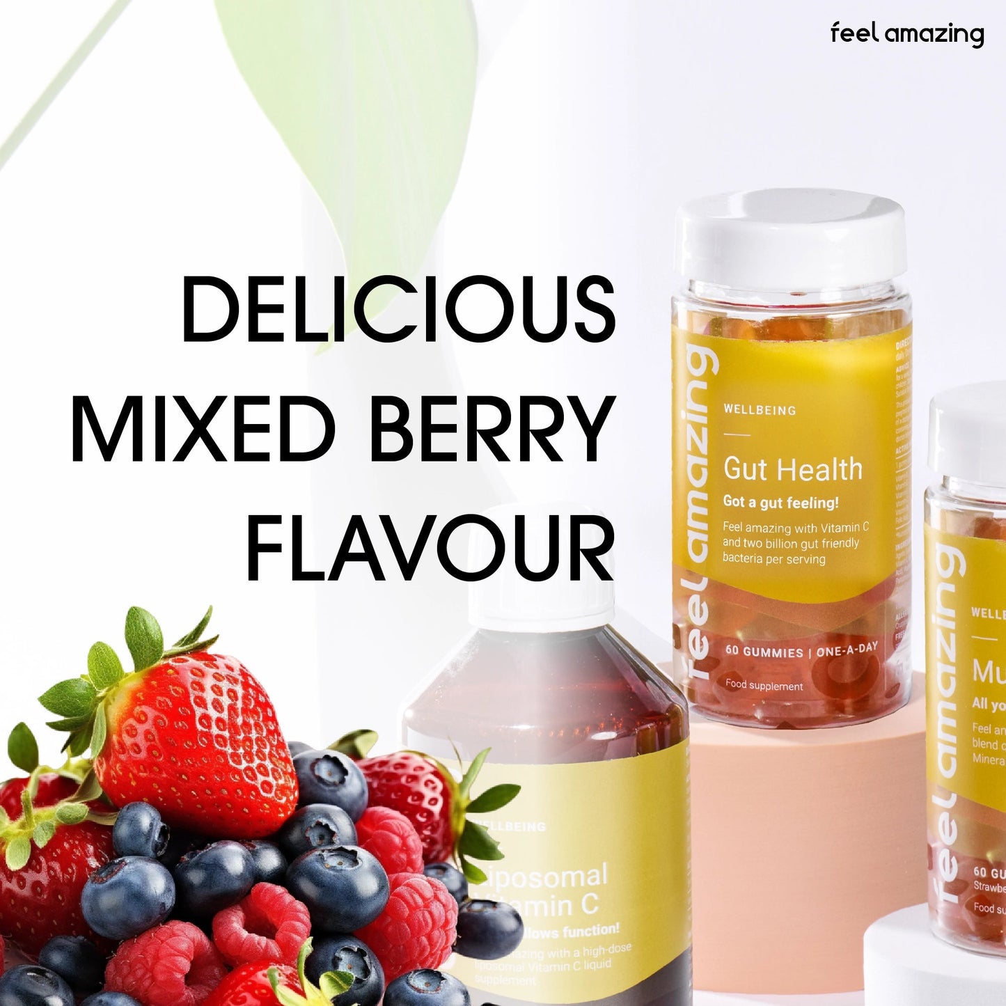 Feel Amazing Feel Amazing Gut Health Probiotic+ | 60 Gummies