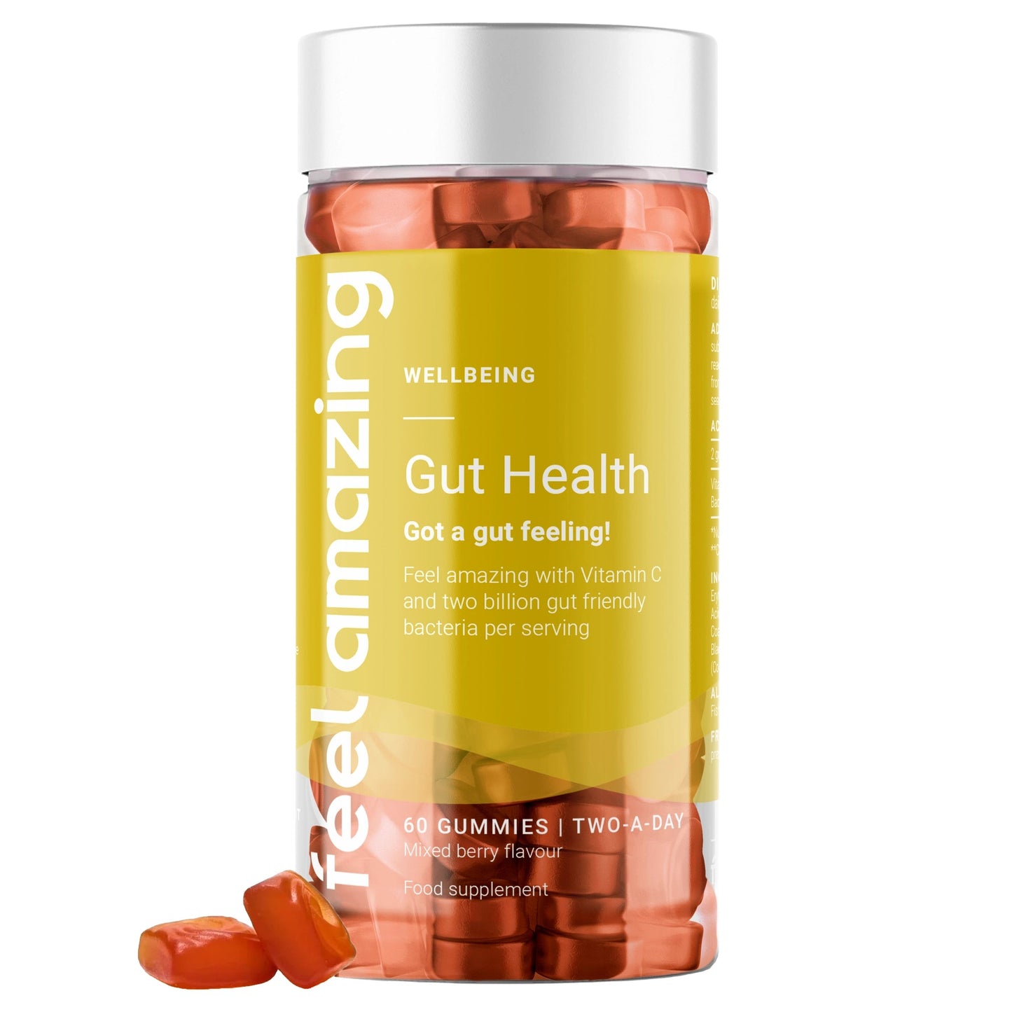 Feel Amazing Feel Amazing Gut Health Probiotic+ | 60 Gummies