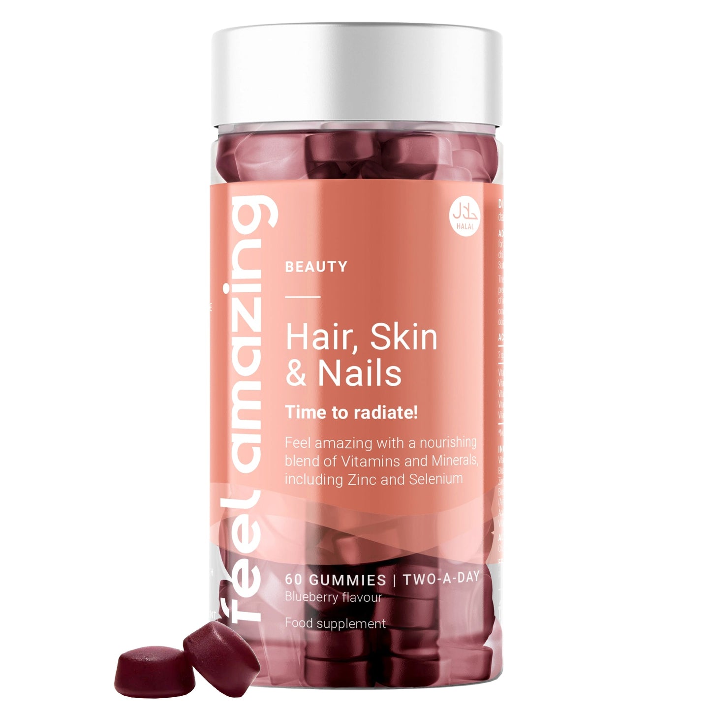 Feel Amazing Feel Amazing Hair, Skin & Nails Complex | 60 Gummies