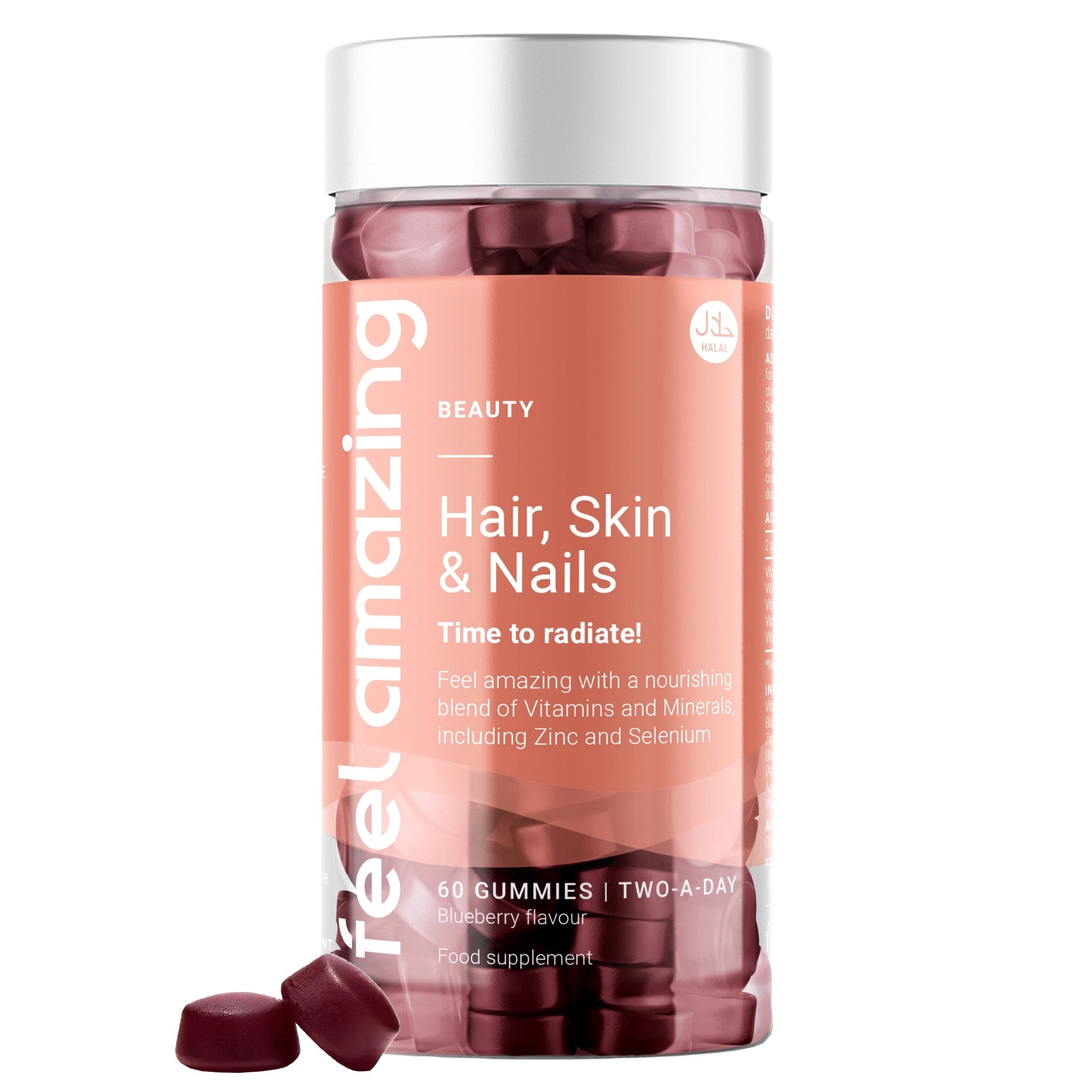 Feel Amazing Feel Amazing Hair, Skin & Nails Complex | 60 Gummies