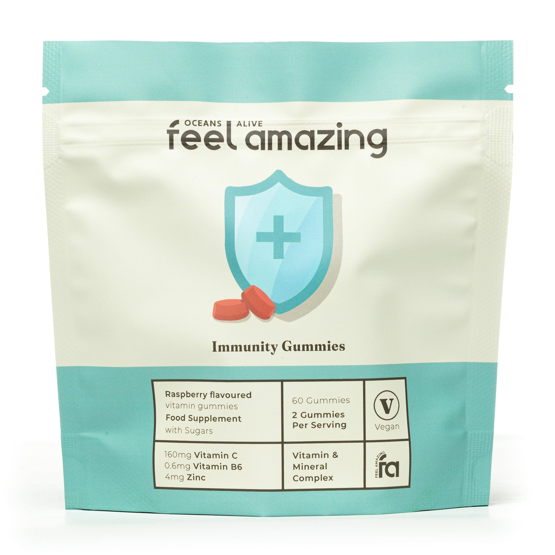 Feel Amazing Feel Amazing Immunity | 60 Gummies | Pouch