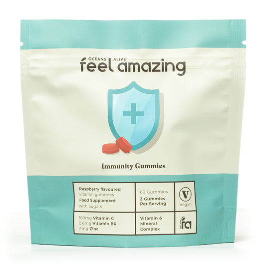 Feel Amazing Feel Amazing Immunity | 60 Gummies | Pouch