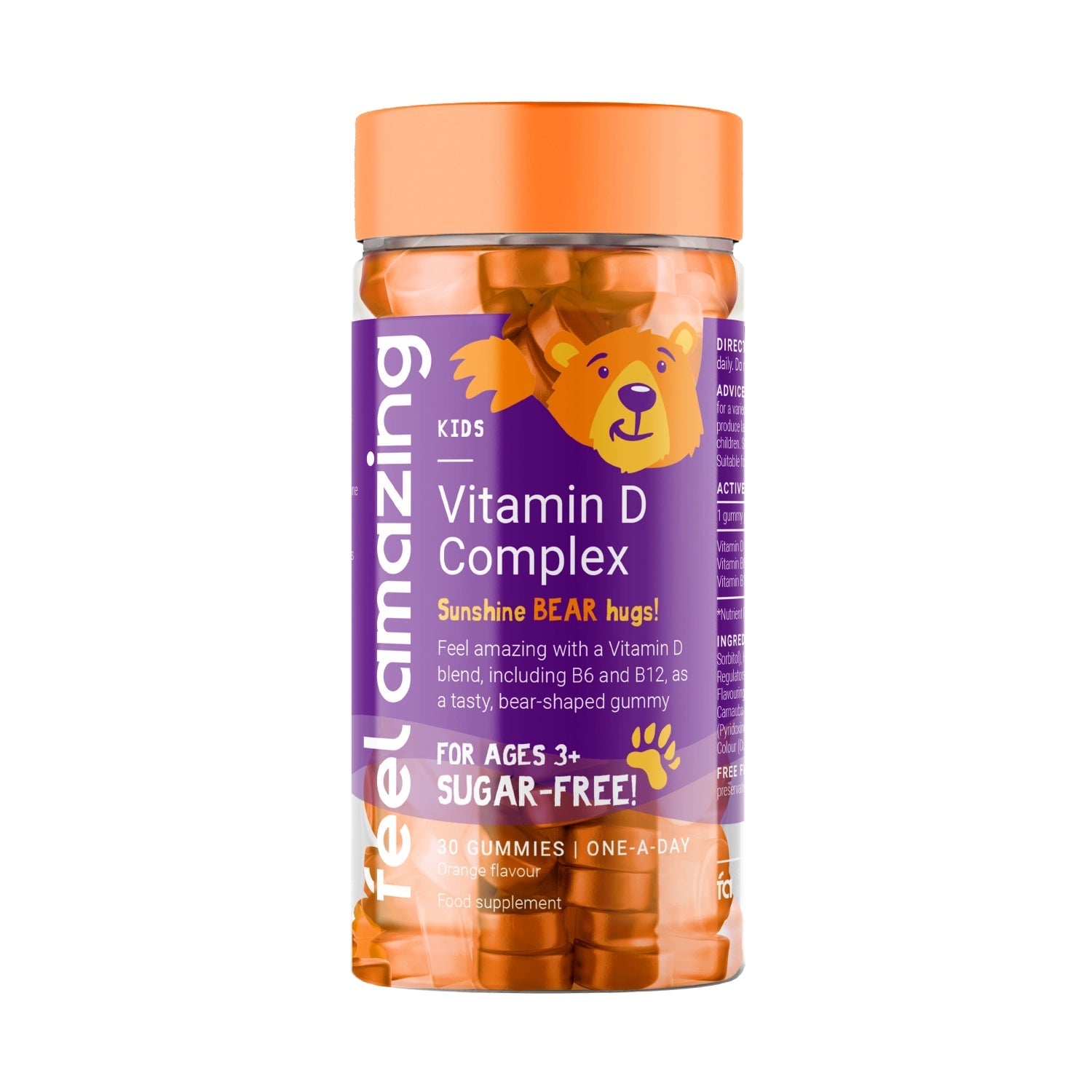Feel Amazing Feel Amazing Kids Vitamin D Complex | 30 gummies