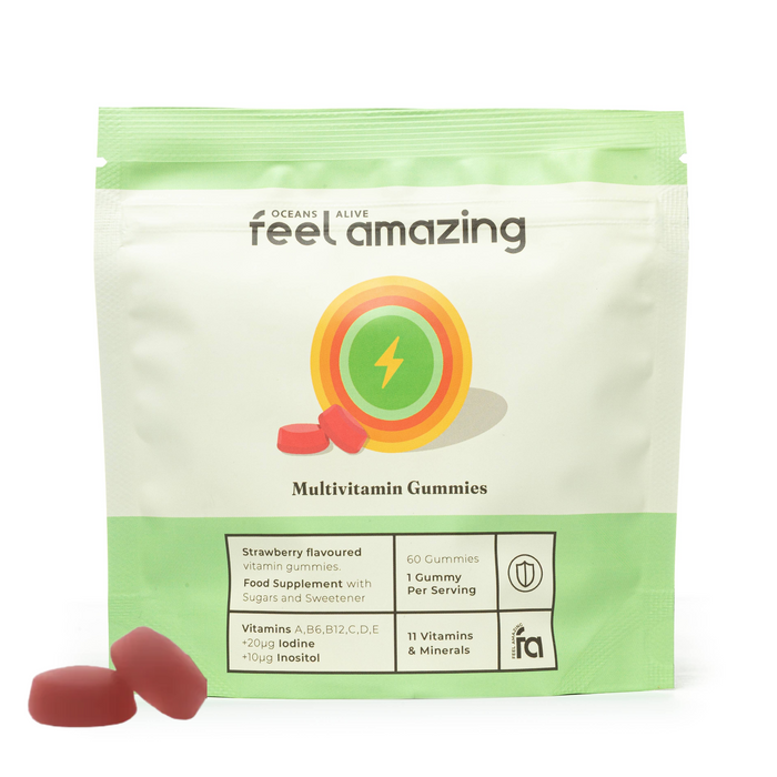 Feel Amazing Feel Amazing Multivitamin | 60 Gummies | Pouch