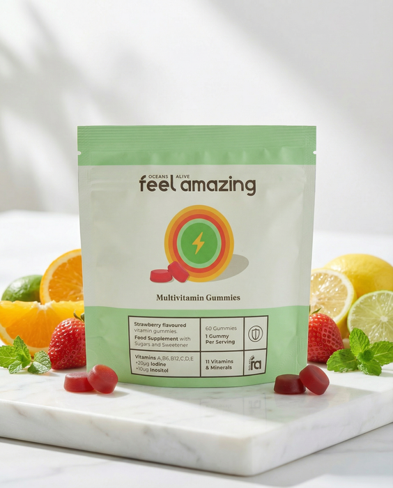 Feel Amazing Feel Amazing Multivitamin | 60 Gummies | Pouch