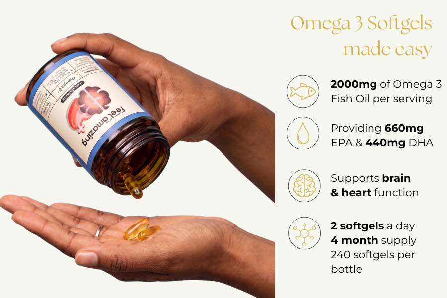 Feel Amazing Feel Amazing Omega 3+ | 240 Softgels
