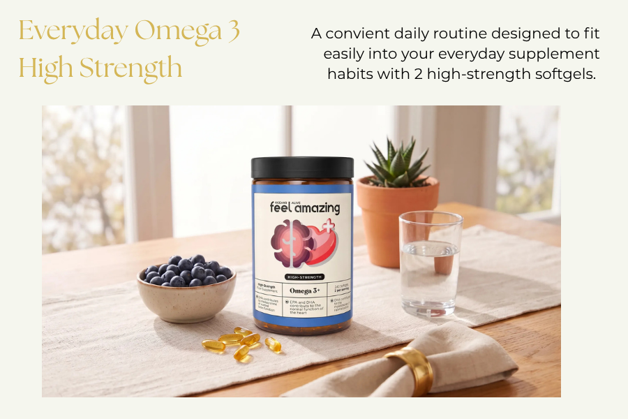 Feel Amazing Feel Amazing Omega 3+ | 240 Softgels