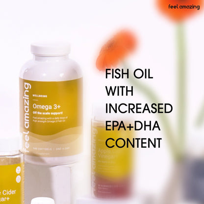 Feel Amazing Feel Amazing Omega 3+ | 240 Softgels