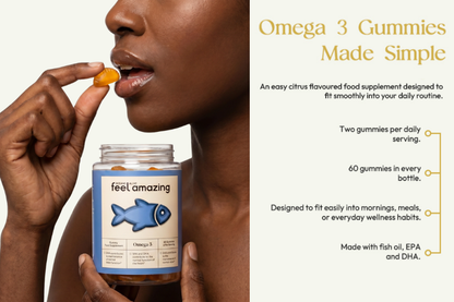 Feel Amazing Feel Amazing Omega 3 | 60 Gummies