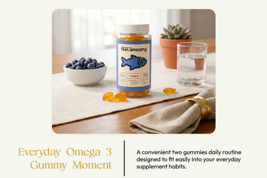 Feel Amazing Feel Amazing Omega 3 | 60 Gummies