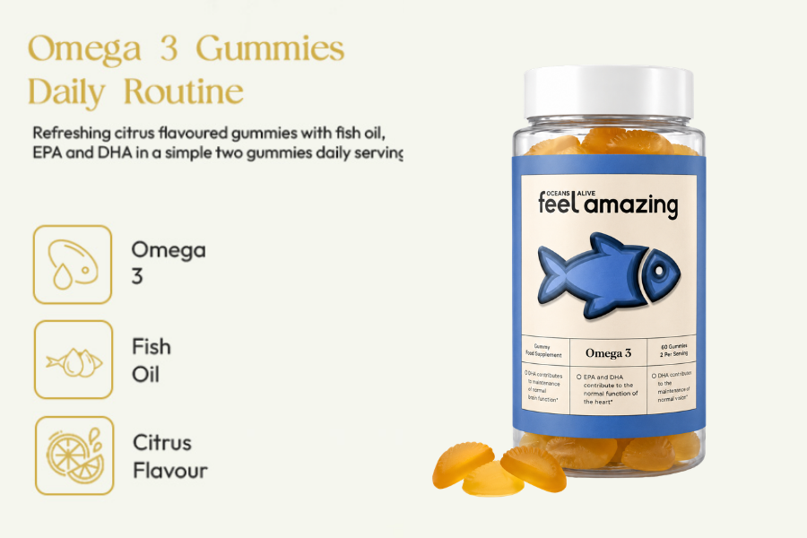 Feel Amazing Feel Amazing Omega 3 | 60 Gummies