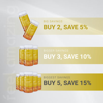 Feel Amazing Feel Amazing Omega 3 | 60 Gummies