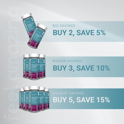 Feel Amazing Feel Amazing Saffron Sleep Complex | 60 Gummies