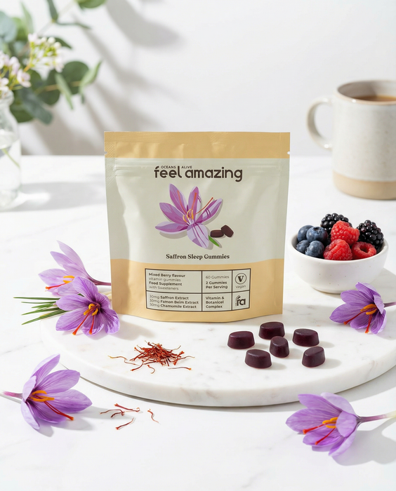 Feel Amazing Feel Amazing Saffron Sleep Complex | 60 Gummies | Pouch