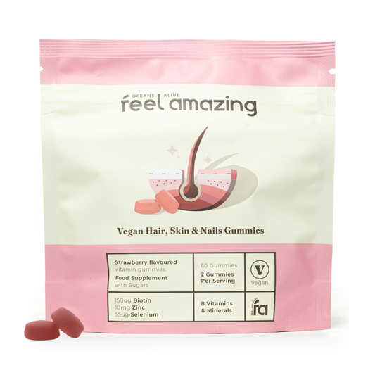 Feel Amazing Feel Amazing Vegan Hair, Skin & Nails Complex | 60 Gummies
