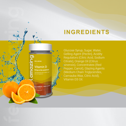 Feel Amazing Feel Amazing Vitamin D | 60 Gummies