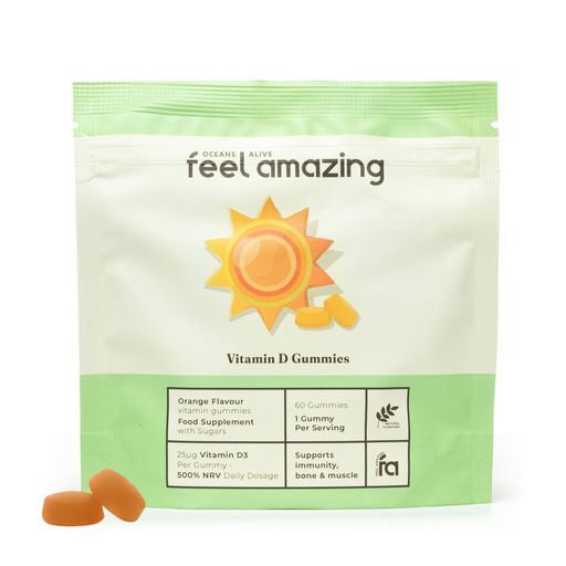Feel Amazing Feel Amazing Vitamin D | 60 Gummies | Pouch