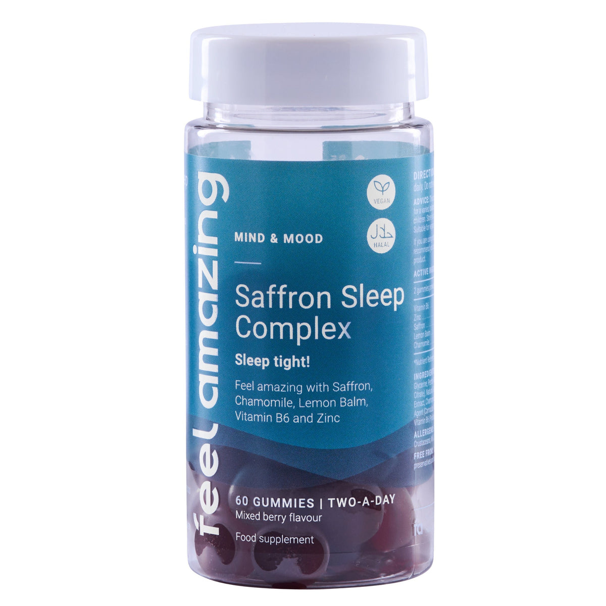 Saffron Sleep Complex 60 Gummies