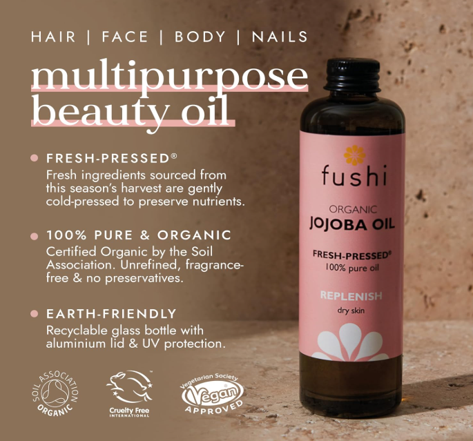 Fushi Fushi Organic Jojoba Oil | 100ml