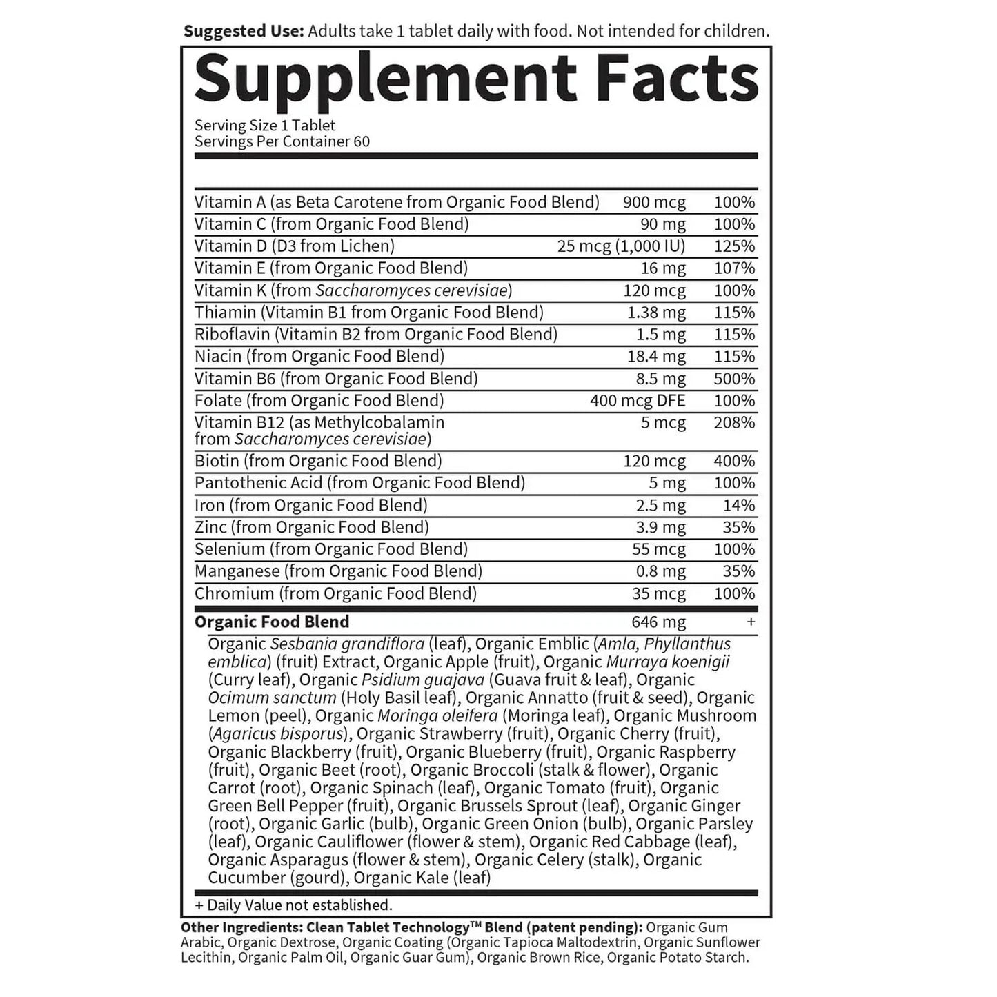 Garden Of Life Vitamins & Supplements Garden of Life mykind Organics Women's 40+ Multi | 60 Tablets