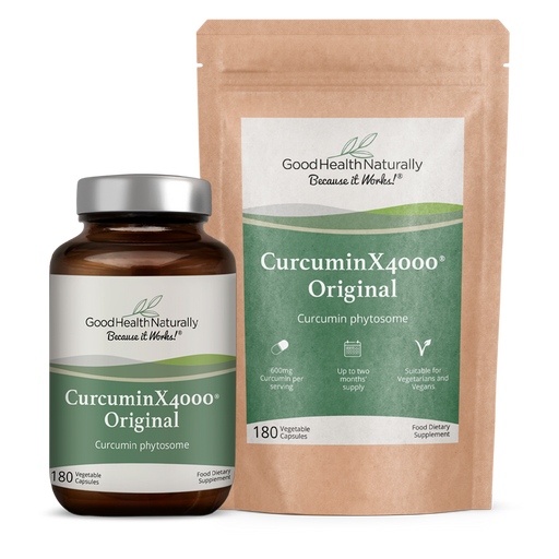 Good Health Naturally Good Health Naturally CurcuminX4000® Original | 180 Capsules