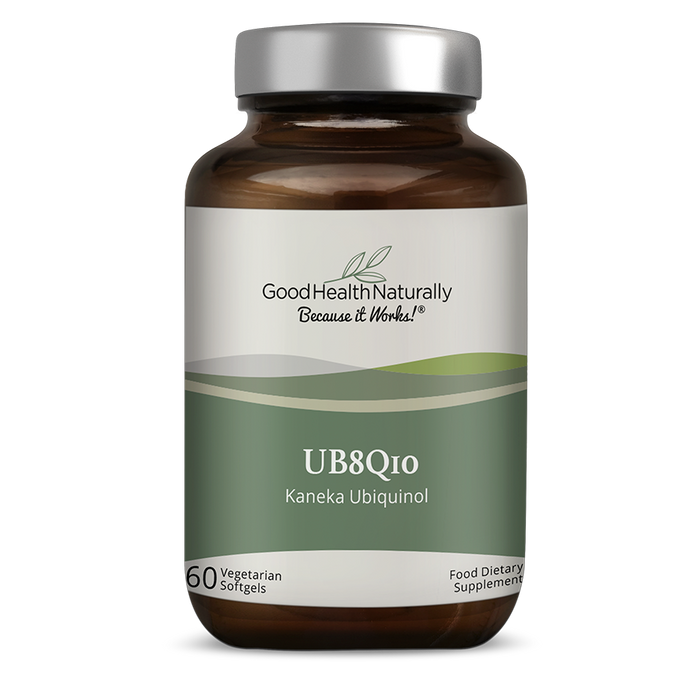 Good Health Naturally Good Health Naturally UB8Q10 Vegetarian Friendly Ubiquinol | 60 Caps