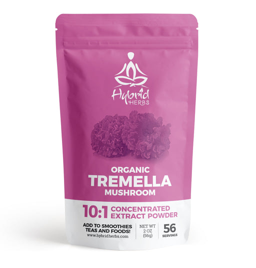 Hybrid Herbs Hybrid Herbs Tremella Mushroom 10:1 Concentrated Extract Powder | 56g