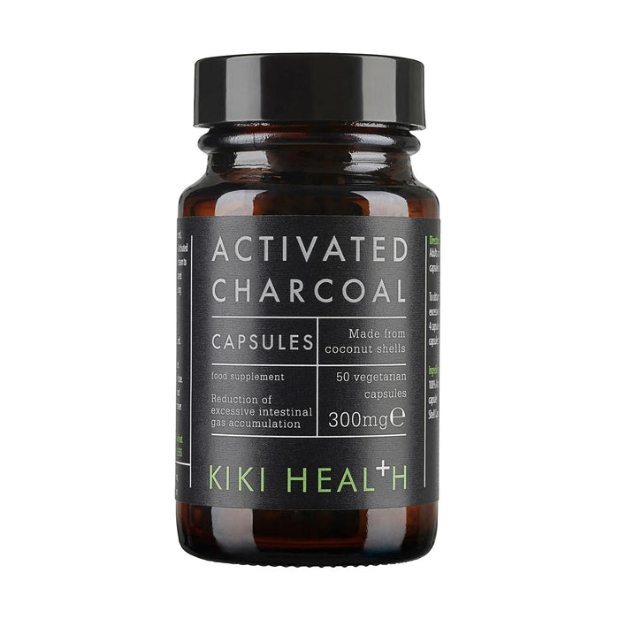 Kiki Health KIKI Health Activated Charcoal | 50 Capsules