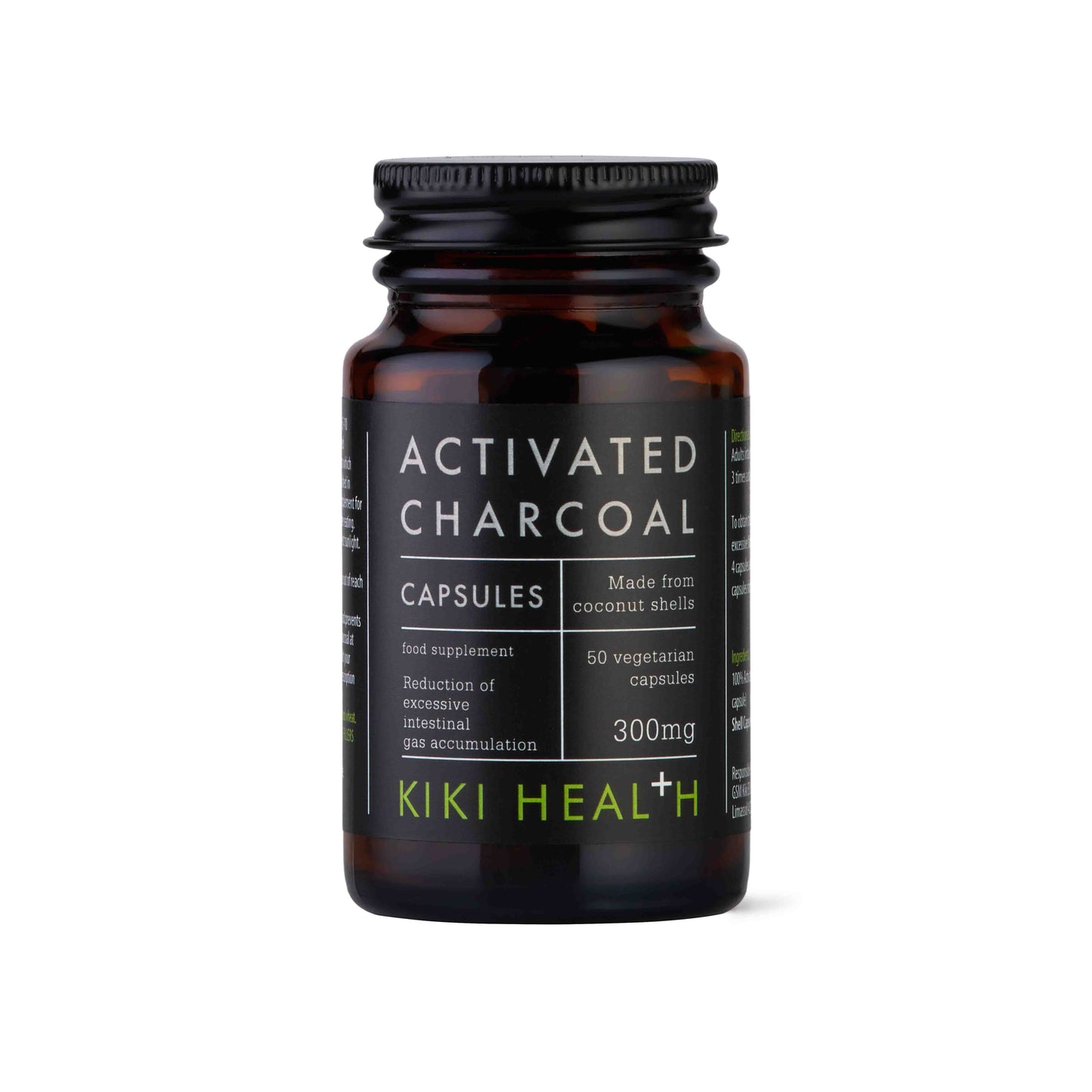 Kiki Health KIKI Health Activated Charcoal | 50 Capsules