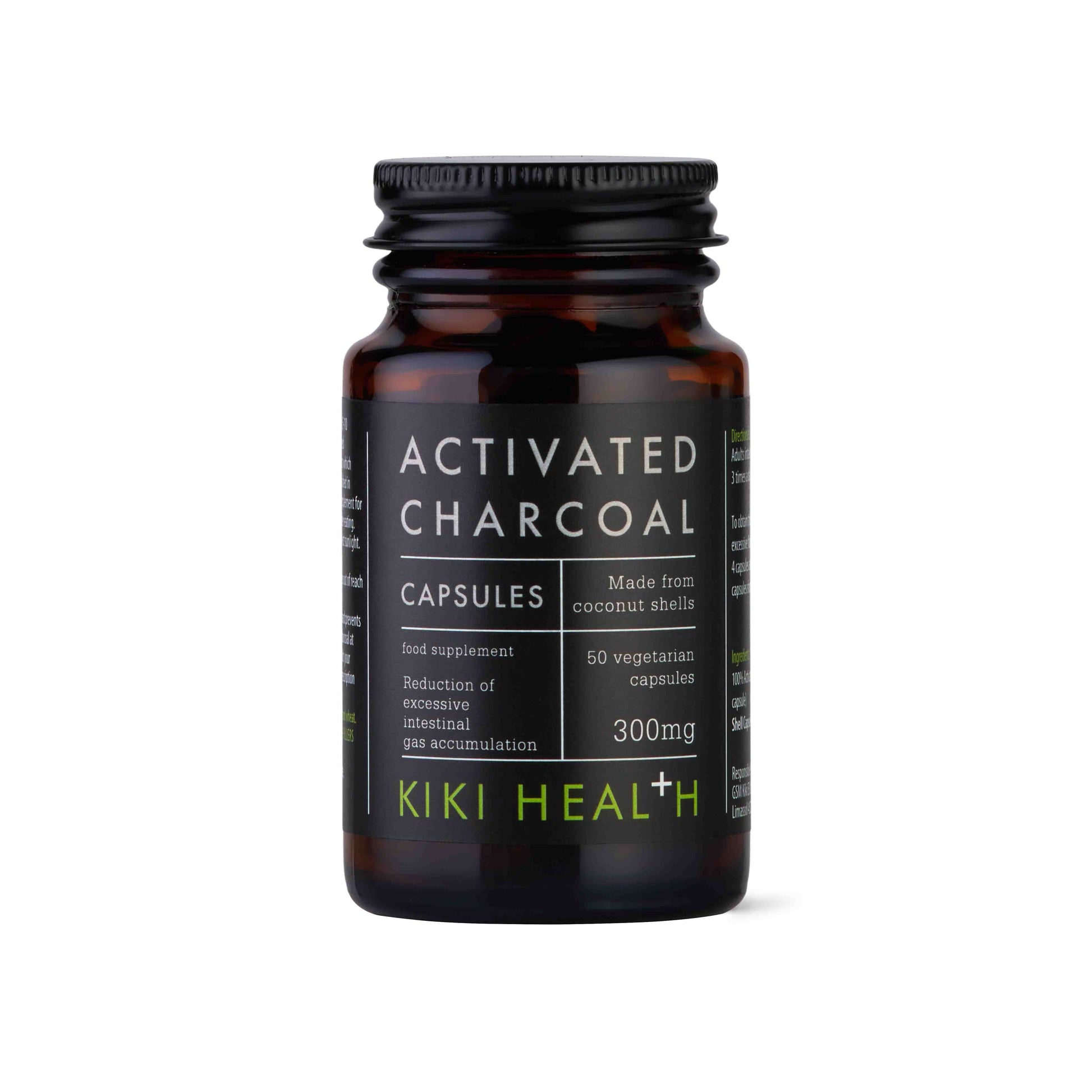 Kiki Health KIKI Health Activated Charcoal | 50 Capsules