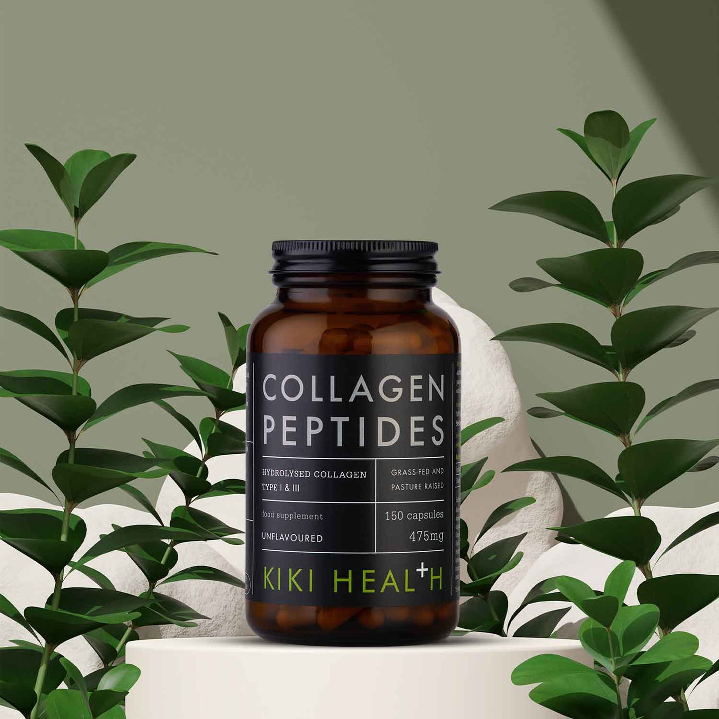 Kiki Health KIKI Health Bovine Collagen Peptides - 150 Vegicaps