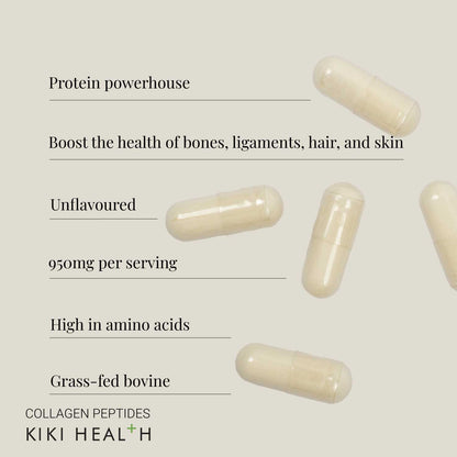 Kiki Health KIKI Health Bovine Collagen Peptides - 150 Vegicaps