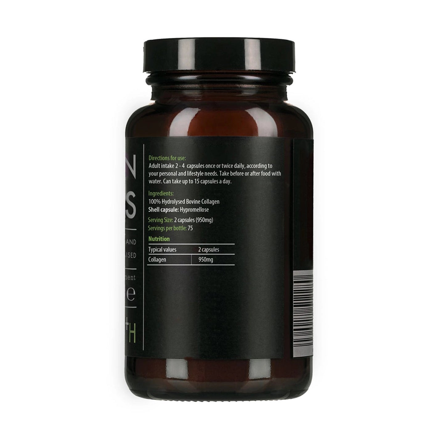 Kiki Health KIKI Health Bovine Collagen Peptides - 150 Vegicaps