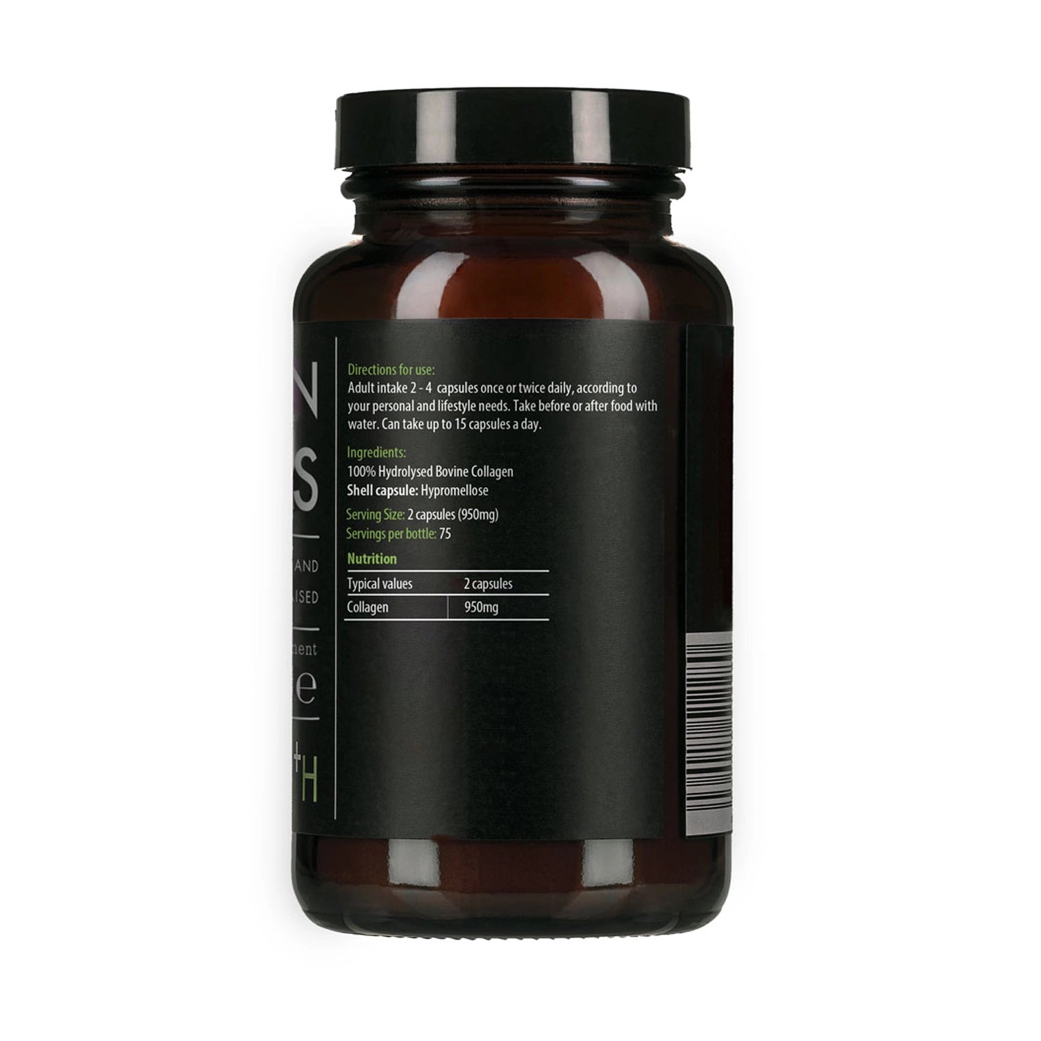 Kiki Health KIKI Health Bovine Collagen Peptides - 150 Vegicaps