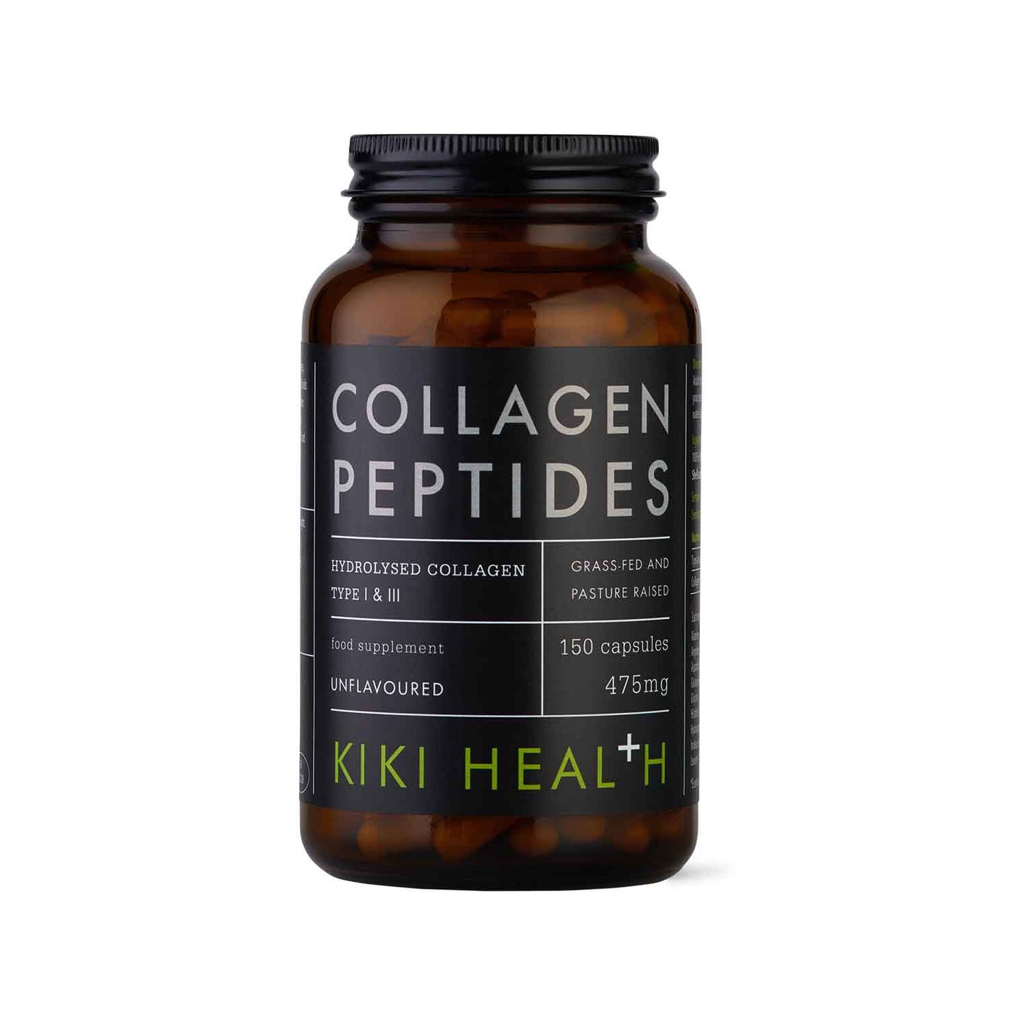 Kiki Health KIKI Health Bovine Collagen Peptides - 150 Vegicaps