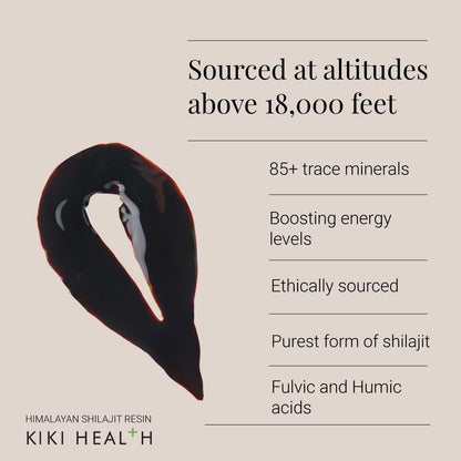 Kiki Health KIKI Health Himalayan Shilajit | 30g