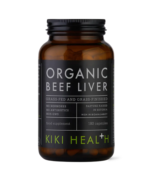 Kiki Health KIKI Health Organic Beef Liver | 180 Capsules