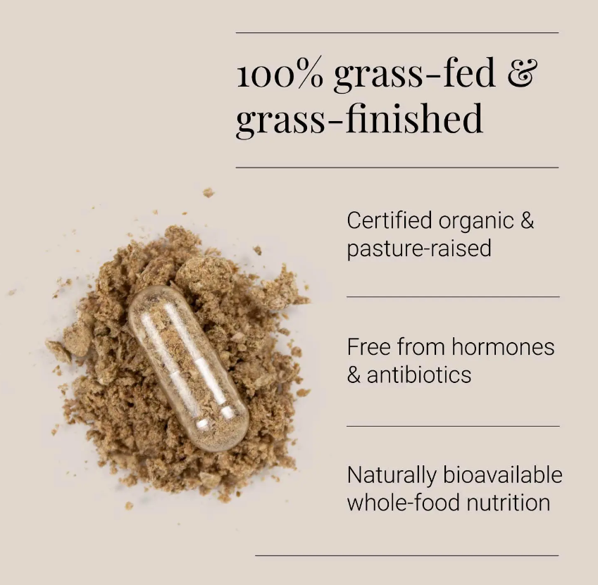 Kiki Health KIKI Health Organic Beef Liver | 180 Capsules