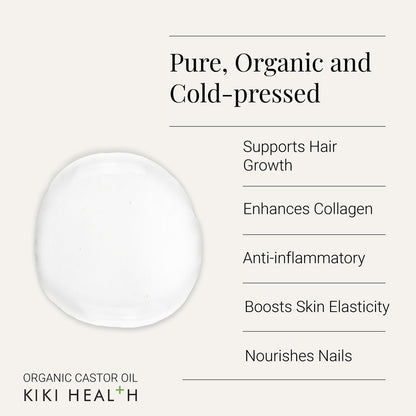 Kiki Health KIKI Health Organic Castor Oil | 250ml