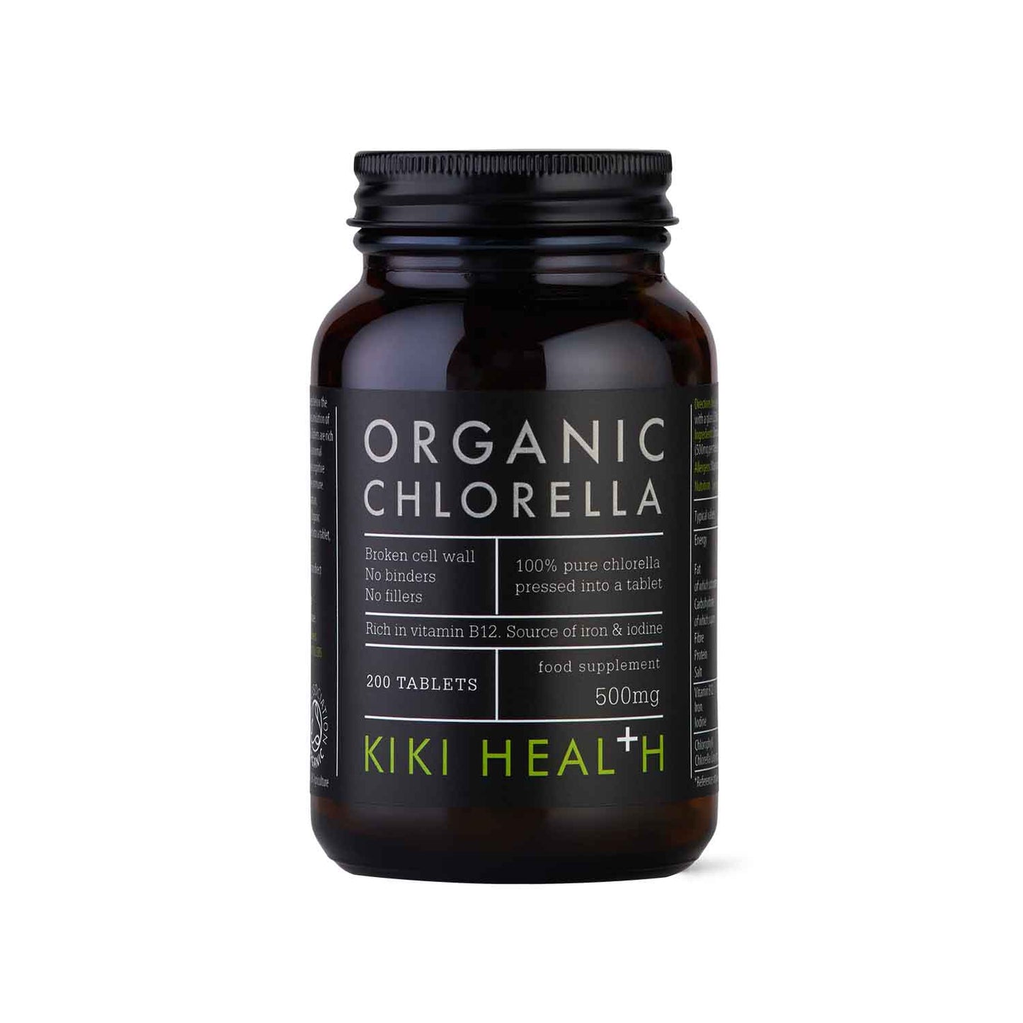 Kiki Health KIKI Health Organic Chlorella | 200 Tablets