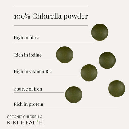 Kiki Health KIKI Health Organic Chlorella | 200 Tablets